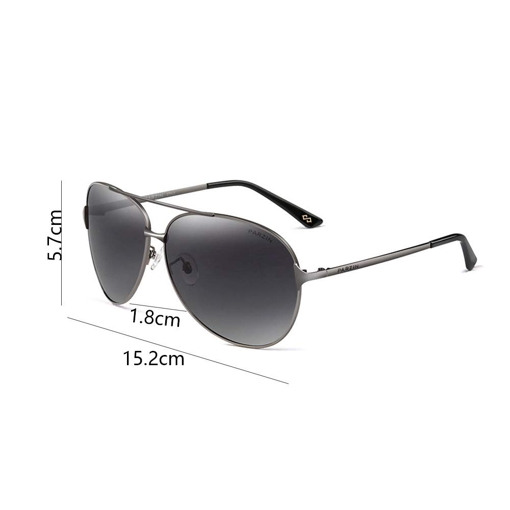 Sonnenbrillen Herren, Herren Fahren Polarisierte Sonnenbrillen Sport Sonnenbrillen Golfbrillen, Multi-Color Optional (Farbe : Gray Piece)