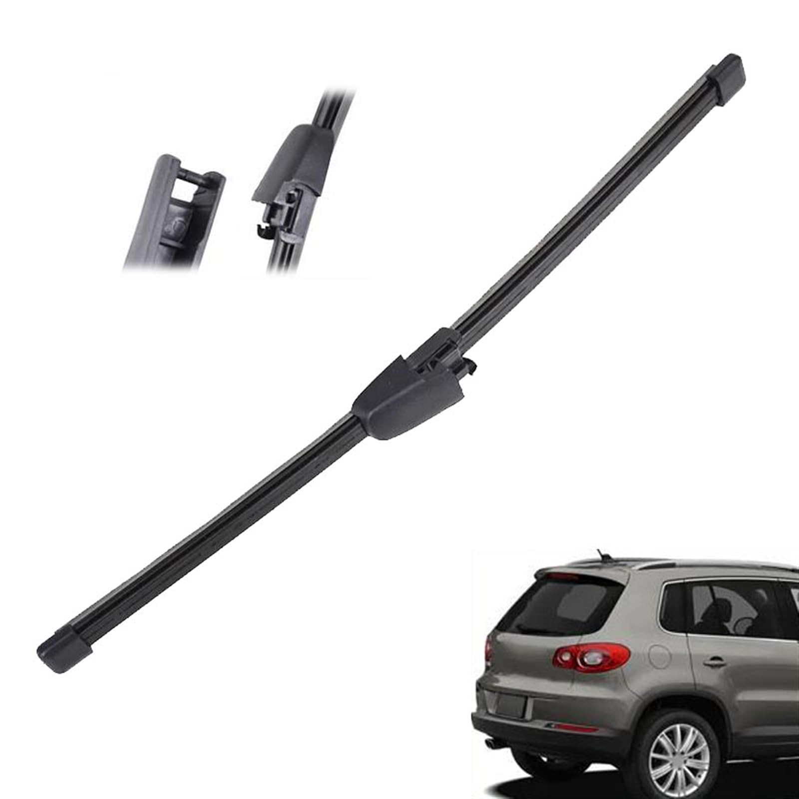 Essuie-Glace Arrière 13" pour Tiguan MK1 2007-2017 WILSEM Nettoyage de Pare-Brise de Hayon