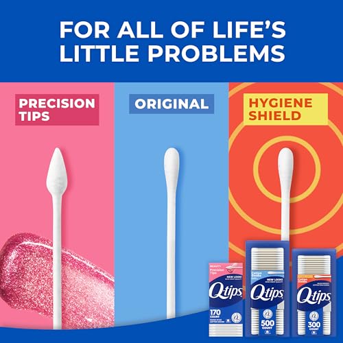 Cotons-tiges originaux Q-tips 1140 pièces, conseils de précision beauté et premiers soins