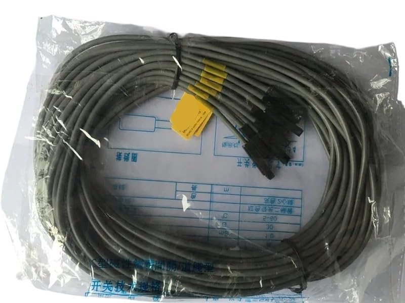 KOKYLEZN 10x Airtac CS1-G Pneumatic Air Cylinder Magnetic Reed Switch Sensor, 5-240V, LED Indicator(200CM)