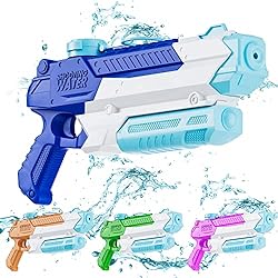 Water Gun, WOLKEK Water Guns for Kids, 4 Pack Long