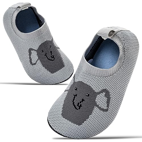 Sosenfer Barfuß Hausschuhe Kinder Jungen, Mädchen Weiche Barfussschuhe,...