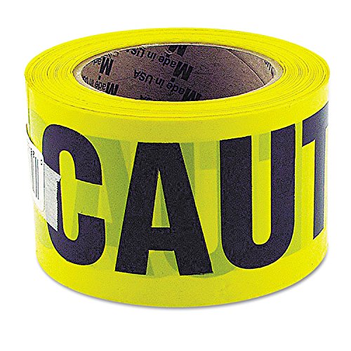 Great Neck 10379 Caution Safety Tape, Non-Adhesive, 3-Inch x 1000 ft