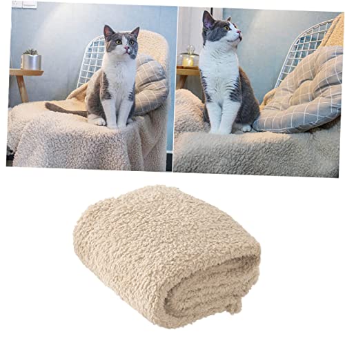 Couverture peluche pour chat et chien ultra-douce tapis de couchage confortable