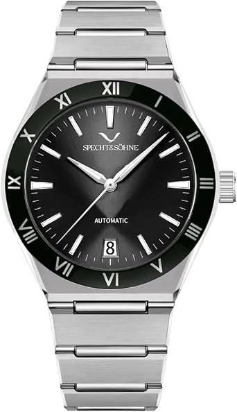 TACTO Specht & S hne Luxury 38MM Men's Automatic Mechanical Watch Japan NH35 Movt Stainless Steel Sports Watches 100 Waterproof