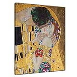 klimt der kuss original wert VORTEILE: Keine Montage von deinem Leinwandbild erforderlich! Auf einen stabilen 20mm dicken Rahmen fertig aufgespannt und aufhängefertig. Unsere Bilder sind zudem vollkommen geruchlos!
