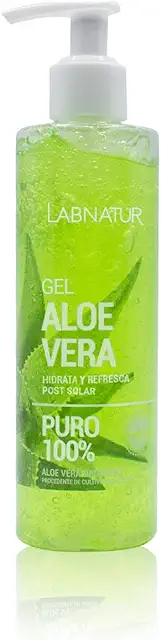 Gel Aloe Vera 100% Puro Ecológico - Hidratante y Refrescante para Piel Sensible - 250 ml