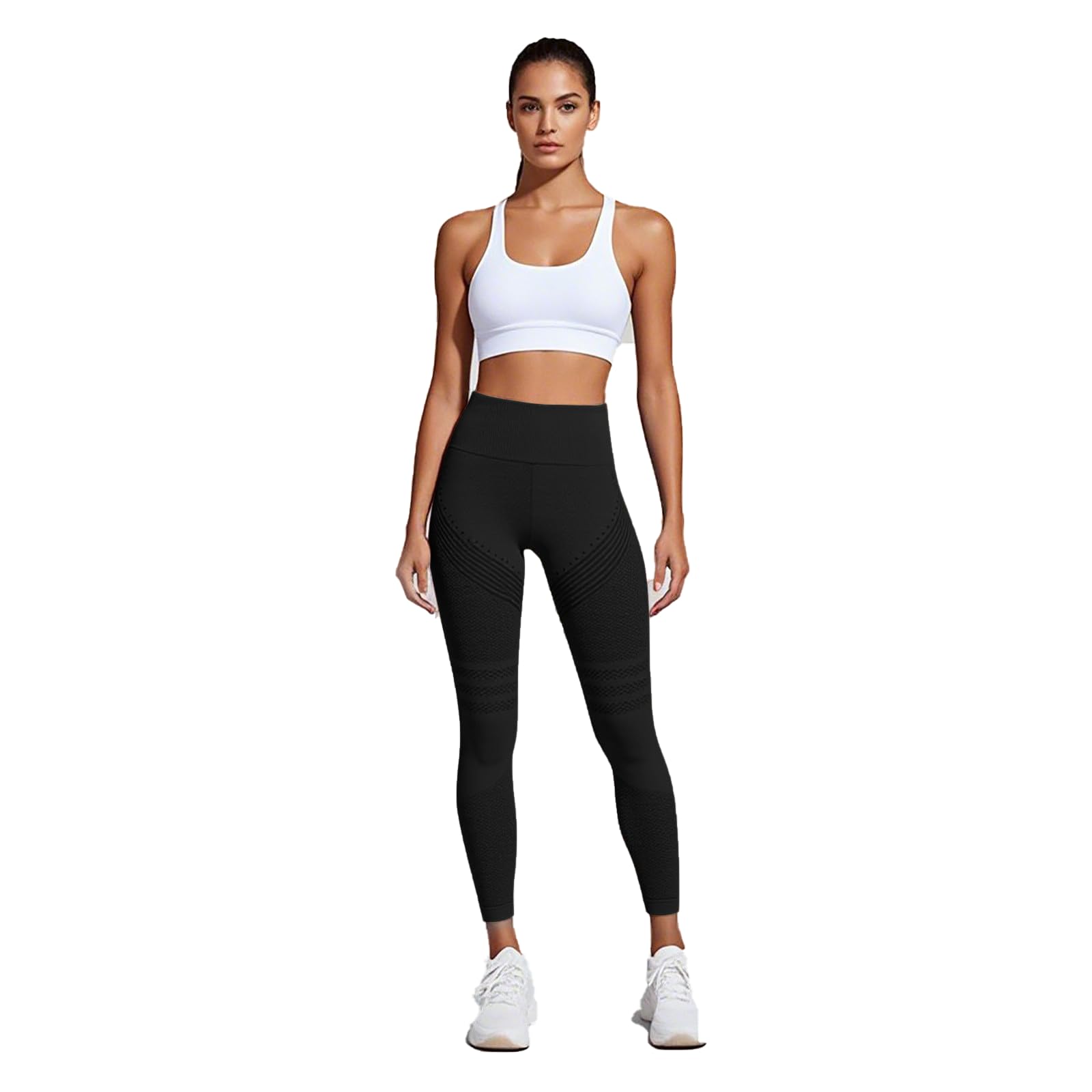 Legging 3D Anti Cellulite Femme，Legging Anti Cellulite Femme Taille Haute Push Up Minceur sans Couture Leggings Amincissants Cellulite à Compression Pantalon de Sport Yoga Fitness