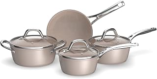 Conjunto de Panelas Brinox Antiaderente Essenza Nude 4 Peças Indução