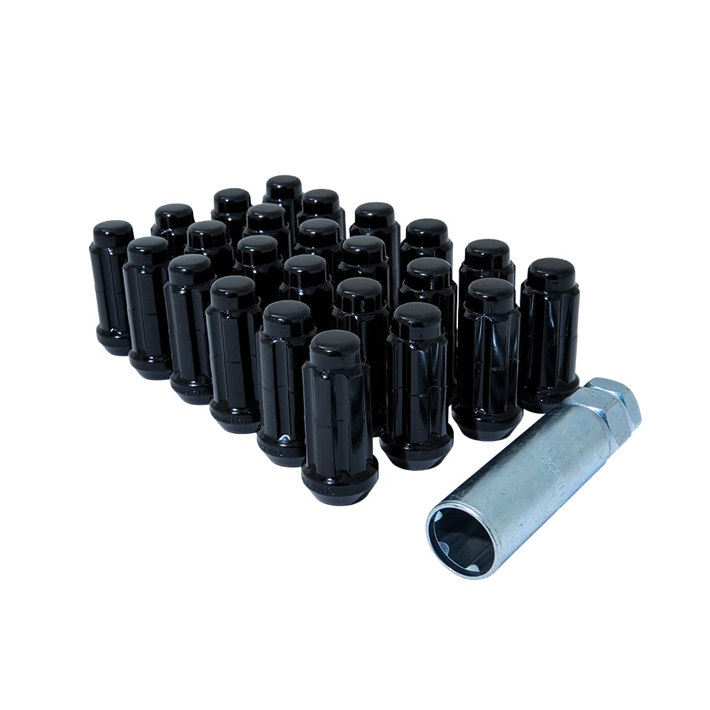 Gorilla Automotive K6TS-14150BGR 6Lug 14-1.50 Splne WIK TRK Blk Gor