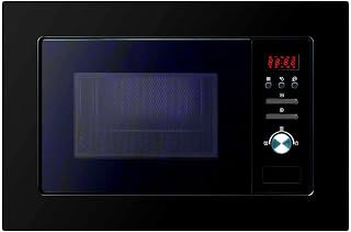Cookology BM20LNB Built-in Integrated 20 Litre Microwave Oven, 24.5cm Turntable with Autocook Menu, Auto Defrost Function and a Child Lock - in Black