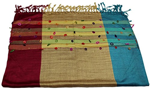 Étole viscose multicolore SHANKARA une création douce en coton