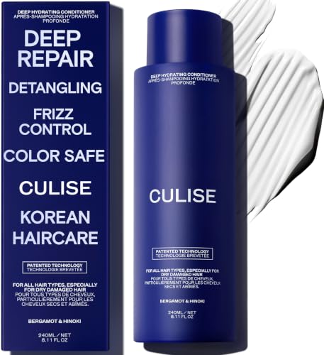 Korean Hydrating Conditioner for Dry Damaged Color-Treated Hair