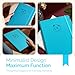 Panda Planner Pro A4 Daily Planner 2026 – 6 Month Academic & Daily Monthly Planner, Large 8.5x11 Undated Calendar & Weekly Layouts, Study Planner, Goal Setting, Habit Tracker & Productivity Organizer – Cyan Blue