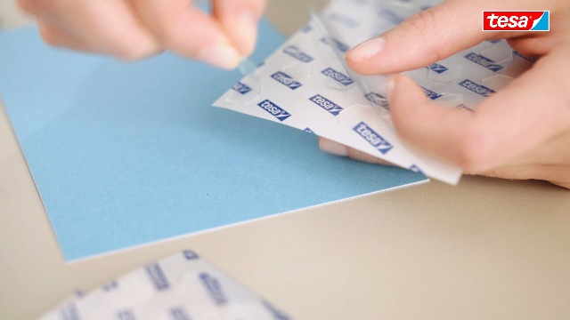 Tesa® Double-Sided Adhesive Pads TACK – Transparent, Reusable Strips For Mounting On Walls, Windows, Mirrors (72 Pads) - View #8