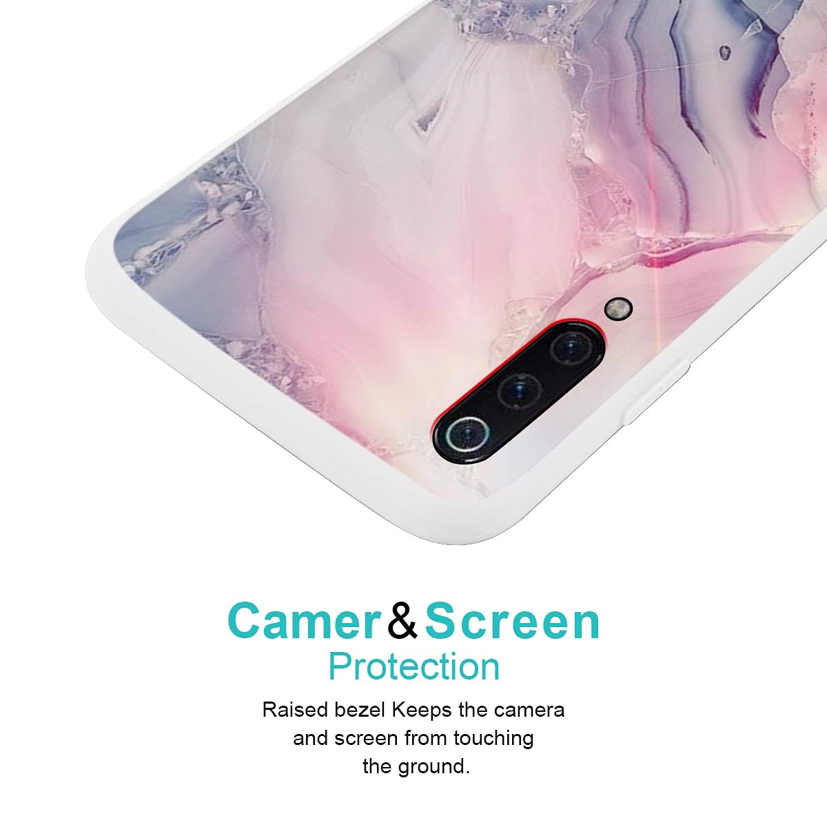Yoedge Cover Personalizzata per Xiaomi Mi 10T Lite 5G / Note 9 Pro 5G 6,67 Personalizzato con Foto Immagine Testi Disegni Custodia Personalizzabile Regalo Album Personalizzabili Nero Bianco
