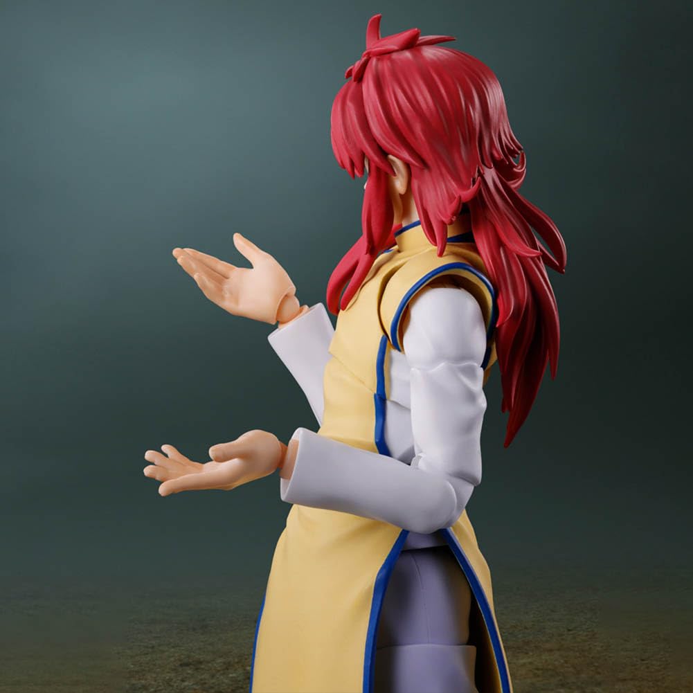 Kurama Shuichi Minamino figurka anime Action Figure, statuetka z akcesoriami PCW, ruchoma figurka akcji, dekoracja biurka, ornament, 15 cm