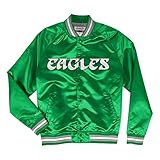 Original lizensierte NFL Satinjacke der Premium Marke Mitchell & Ness