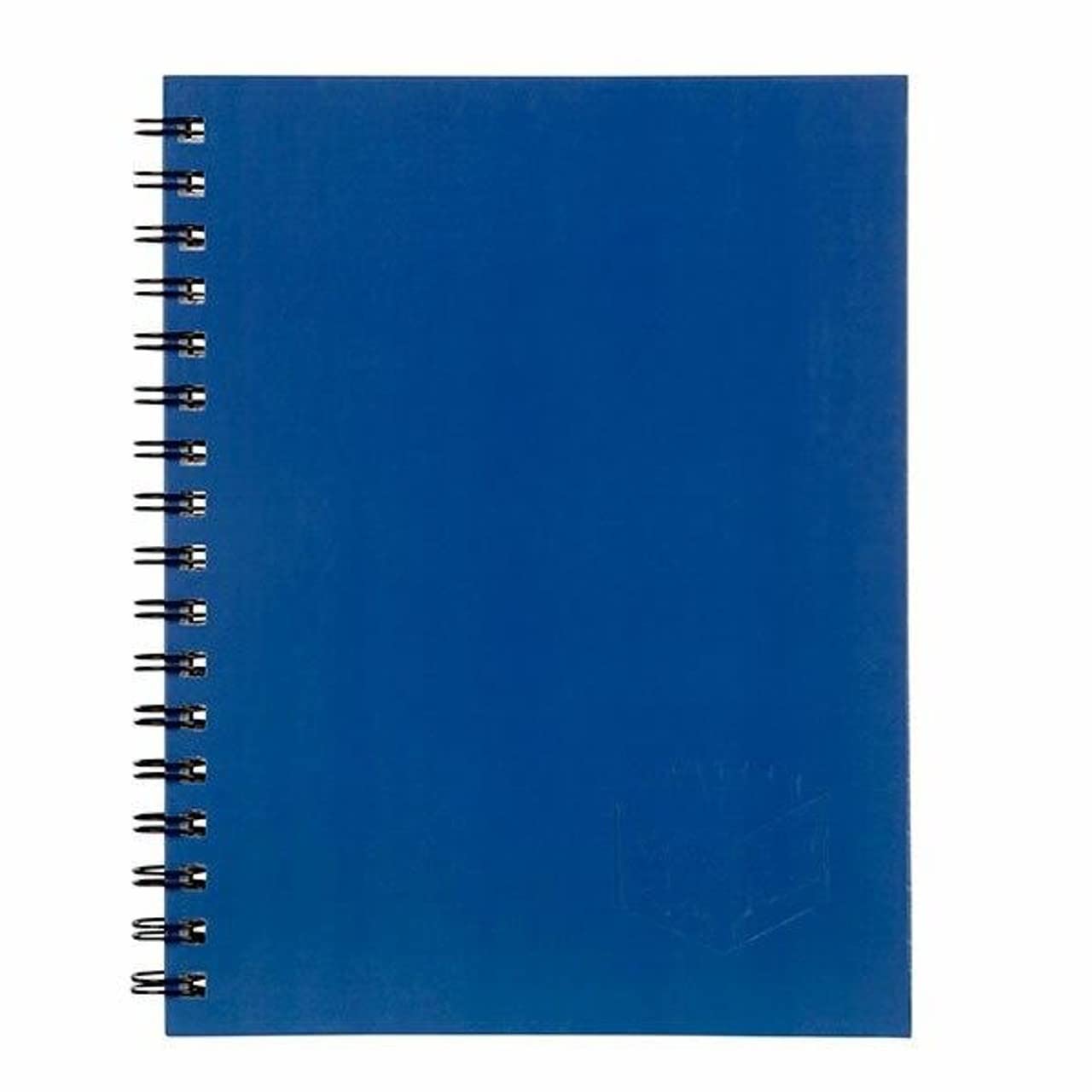 Spirax Carnet A4 à couverture rigide, bleu