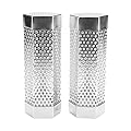 Jkjhbhged 2 PCS Smoker Tube 6 Inch Pellet Smoker Tube for Pellet Grill,Stainless Steel Barbecue Accessory for Charcoal Grills