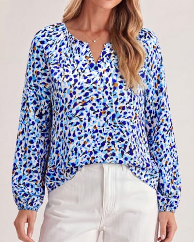 Dressy Casual V Neck Blouses - image 3