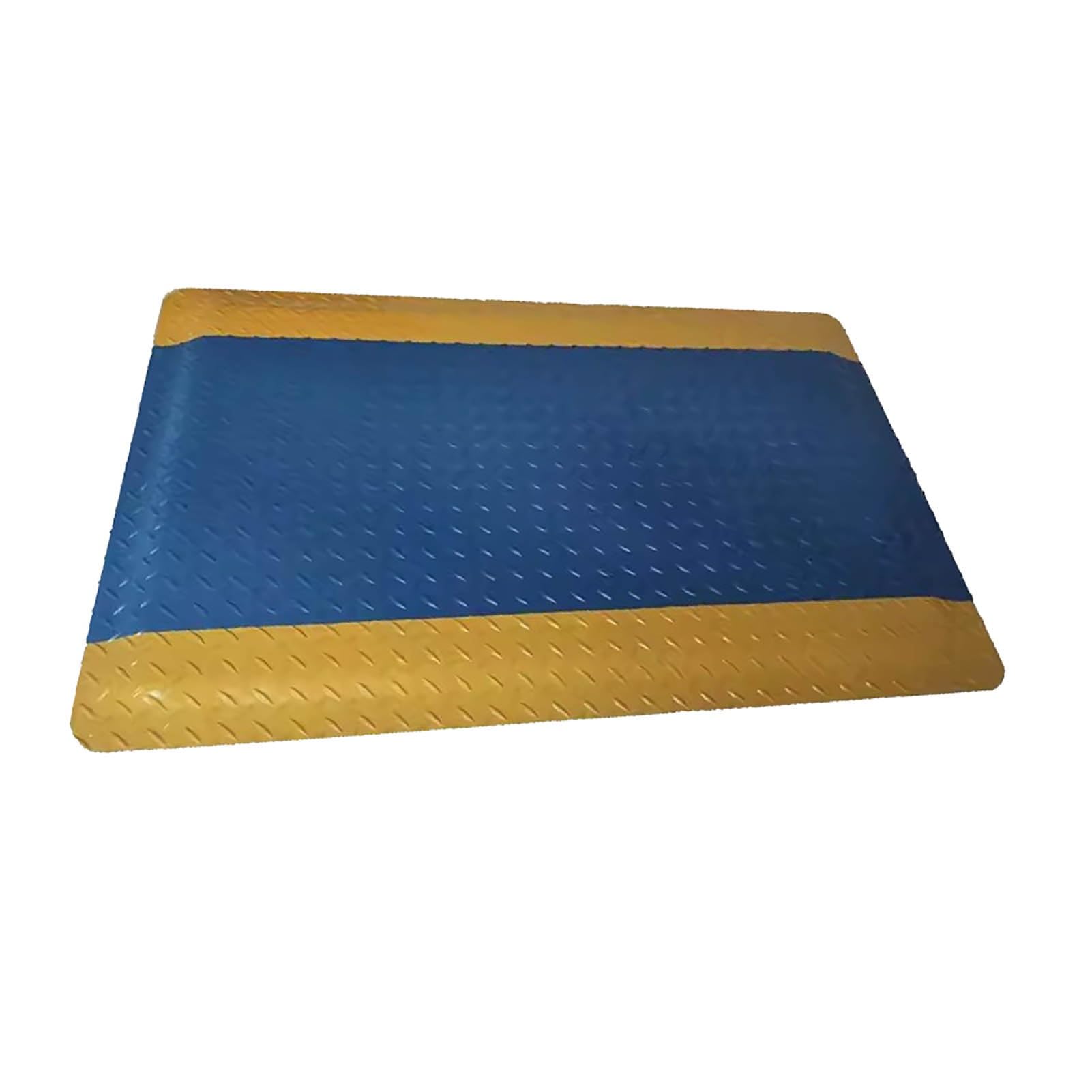 OWOHYG Anti Fatigue Mats Industrial, Ergonomic Standing Floor Mat, Not Easy To Wear, Anti-Slip, Anti-Static,Work Mats For Standing.Blue-50x80cm/19.7x31.5in
