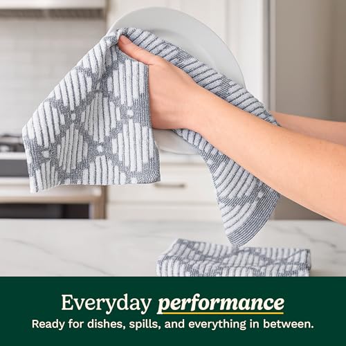 Image of Best Brands Cuisinart Cotton Kitchen Towels, 2-Pack 18x28, Bleach Safe