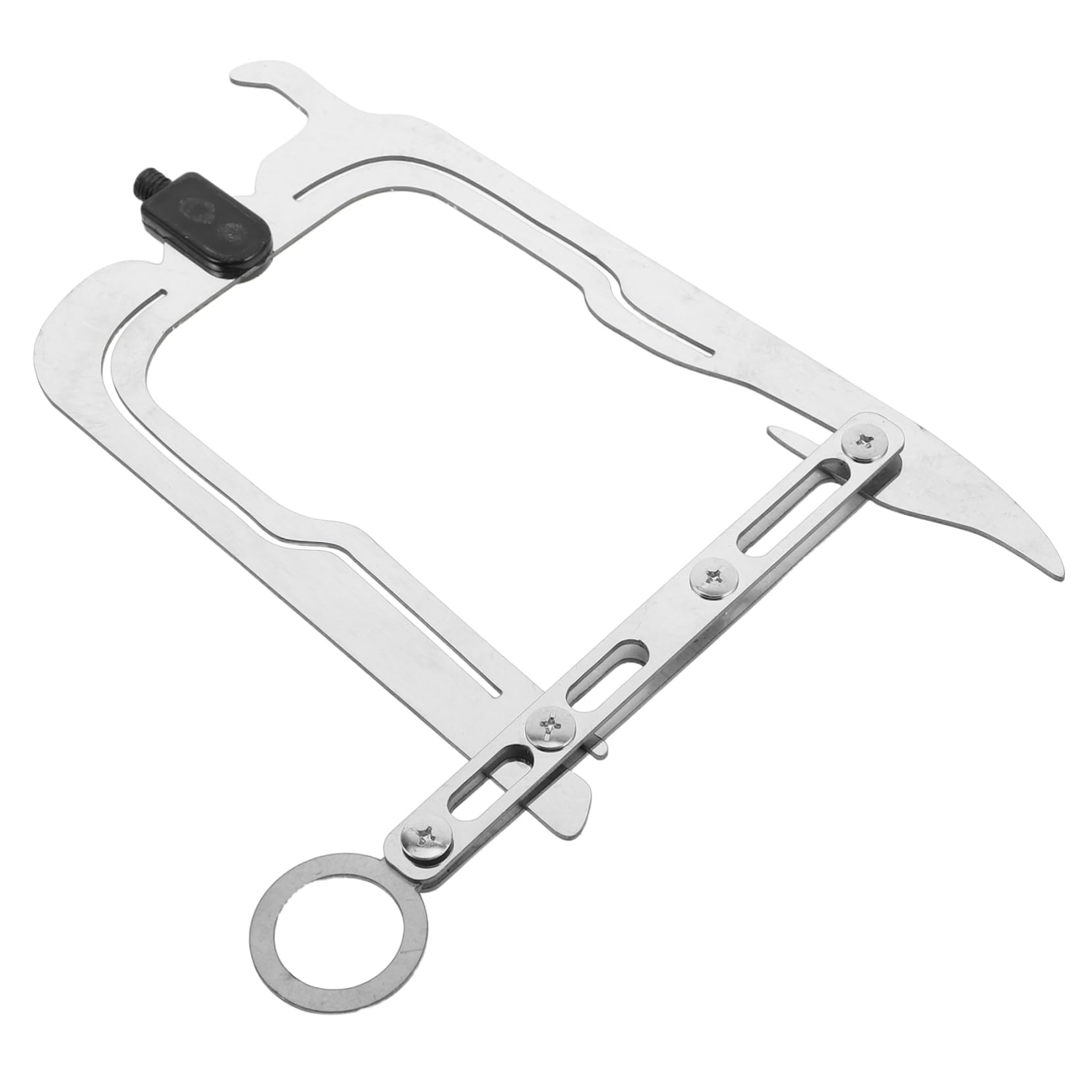 BESTonZON Kayak Yacht Boat Hook End Stainless Steel Dock Attachment Hook Easy to Carry Install