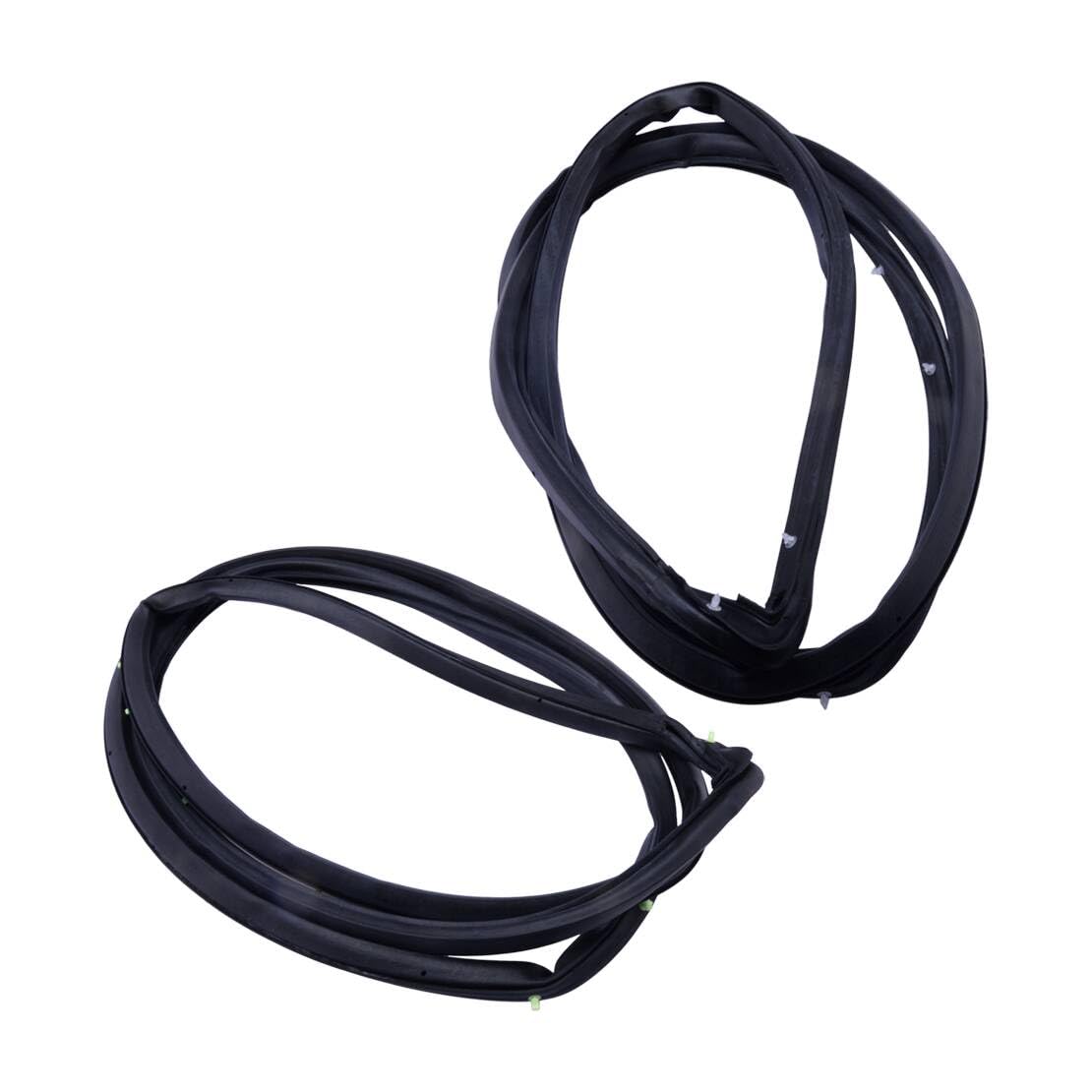 Wxtygmd One Color Auto Parts 72350S84a01 72310S84a01 1Pair Front Door Weatherstrip Window Seal Strip Fit For Honda For Accord For Sedan 1998 1999 2000 2001 2002
