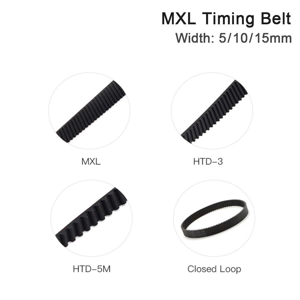 Transferriemen Für MXL Open-Ended Zahnriemen Breite 5mm 6mm 9mm 10mm 15mm Übertragung Gummi Gürtel Für CO2 Gravur Schneiden Maschine Motorrad-Antriebsriemen(9meter,15mm)