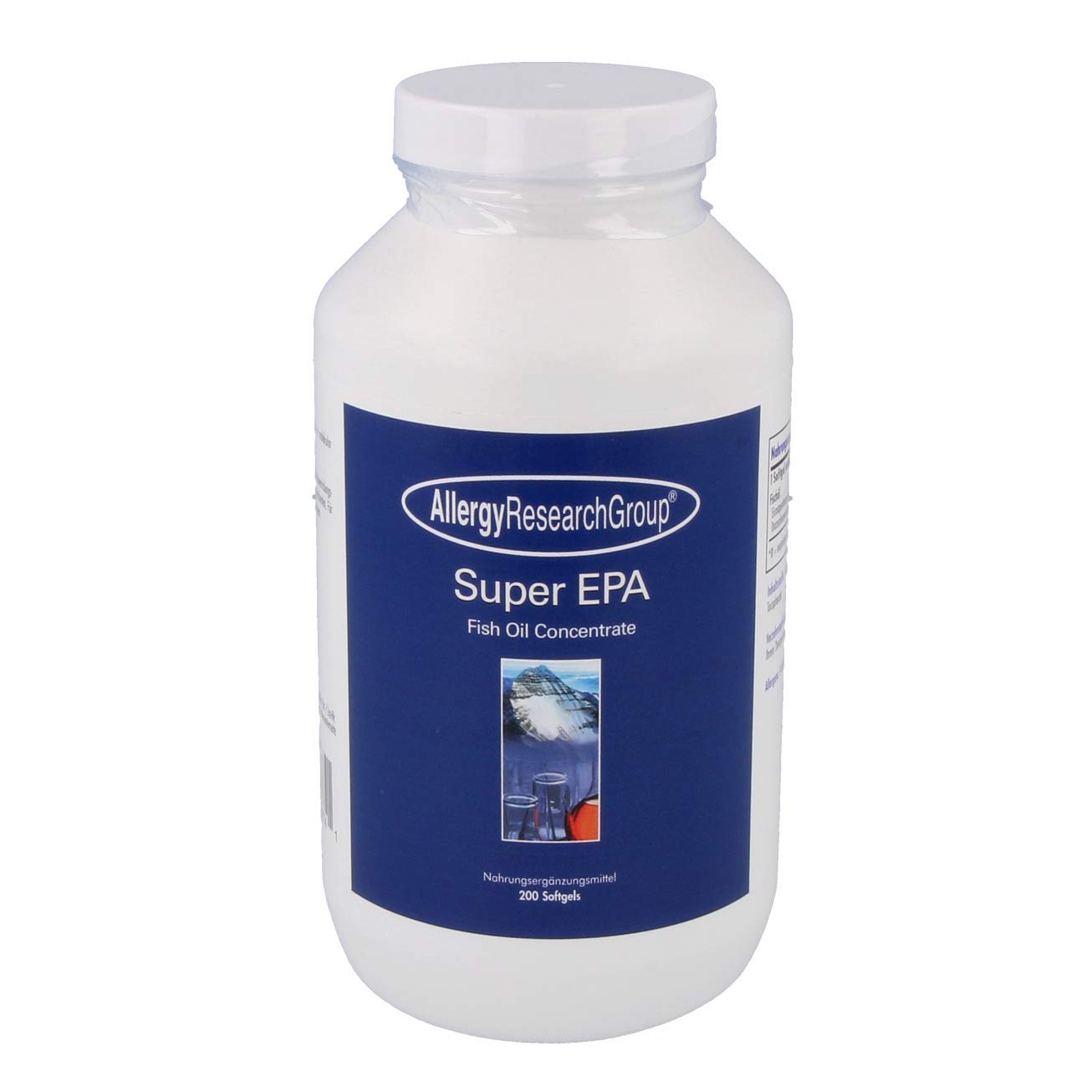 Allergy Research Group Super EPA Fish Oil Concentrate 200 Kapseln