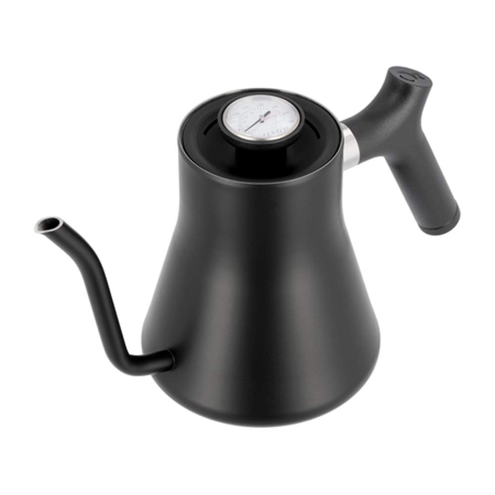 Fellow x Stag Mini Hervidor de Agua con una Capacidad de 600 ml-Negro, 0.6 litros, Acero Inoxidable, Black