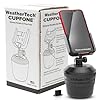 WeatherTech CupFone – Soporte de taza para soporte de teléfono de automóvil, soporte de automóvil compatible con iPhone y teléfonos celulares