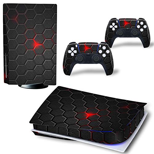 IMSHIE Stickers for PS5 Sticker PS5 Host Film PS5 Optical Drive Version Game Console Film PS5 Optical Drive Version Sticker