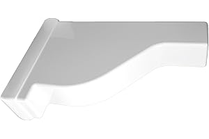 Weatherables Pergola Finial Cap - White Vinyl Pergola End Caps for a Seamless Finish