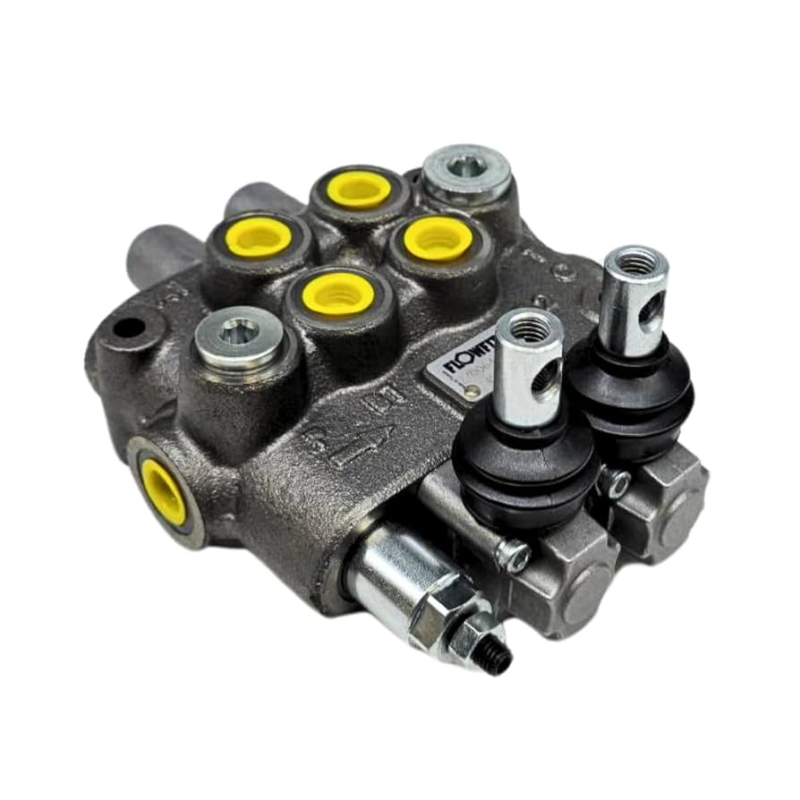 Flowfit 1 Bank Monoblock Valve, 1/2" BSP, 90 L/Min Double Acting