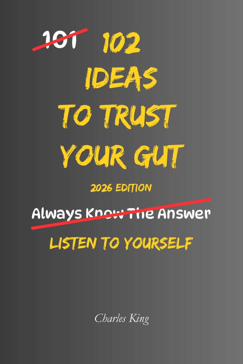 102 Ideas To Trust Your Gut: No Foolproof Answers. Simple Everyday Ideas To Recognise Warning Signs, Trust Your Judgement, and Make Better Decisions. (The 102 Series)