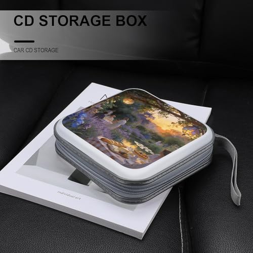Funda para CD resistente al polvo con almacenamiento grande hog 6