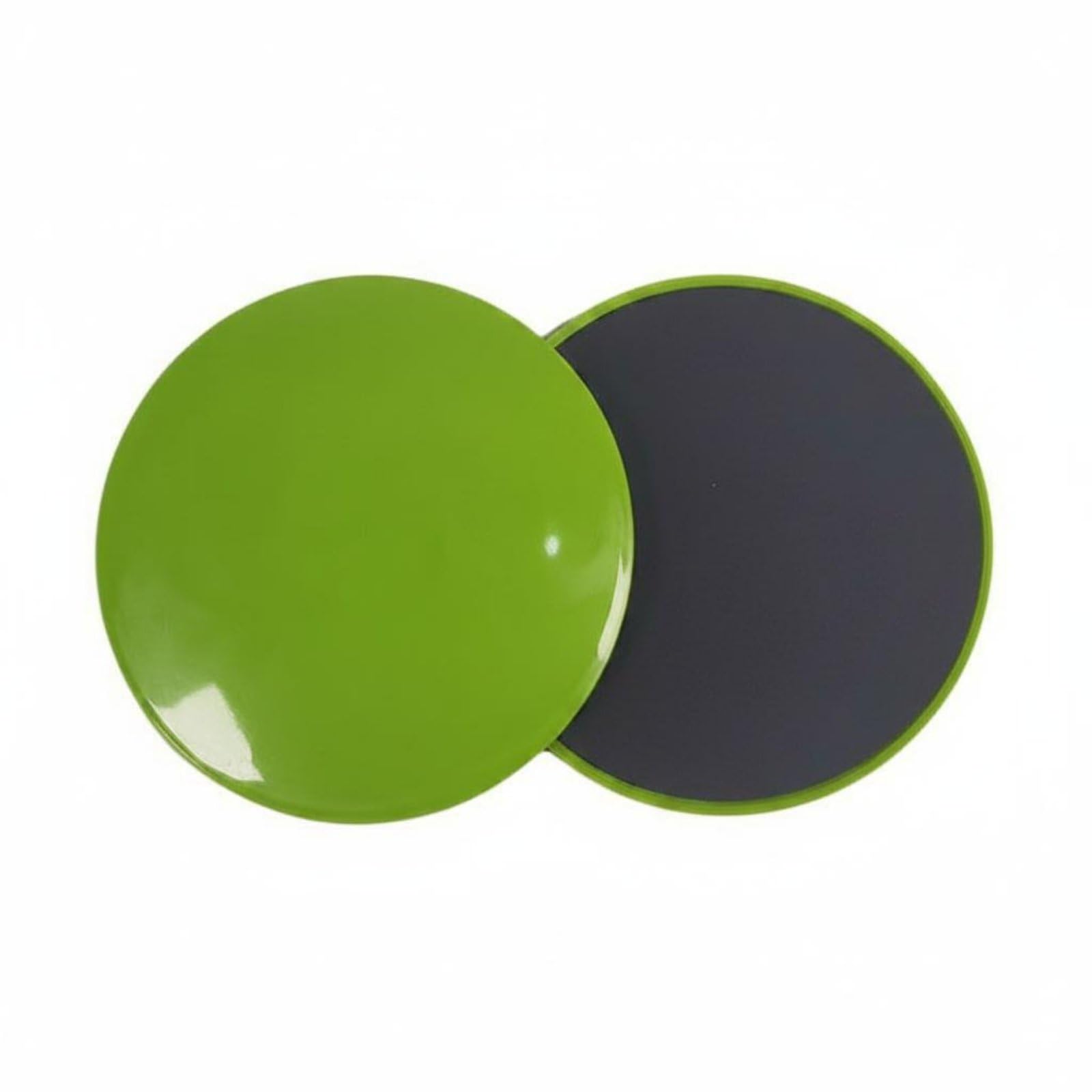 2 Pieces Low-Low-Intensity Pilates Sliders Portable Central Sliding Discs Long-Lasting Exercise for Home Gym, Travel, Grass Green | Abdominal Exercisers Fitness Equipment & Gear Running-image-15