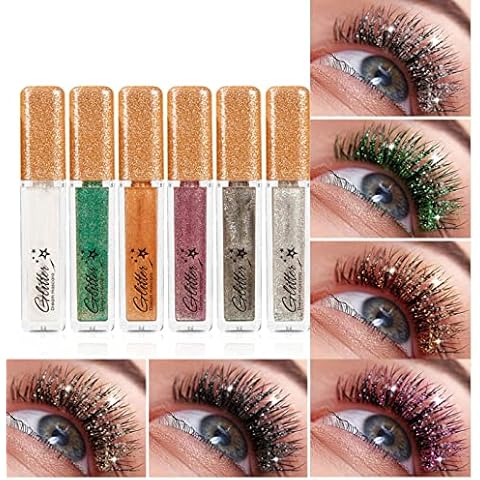 MKNZOME 6 Farben Mascara Bunte Wimperntusche Cover