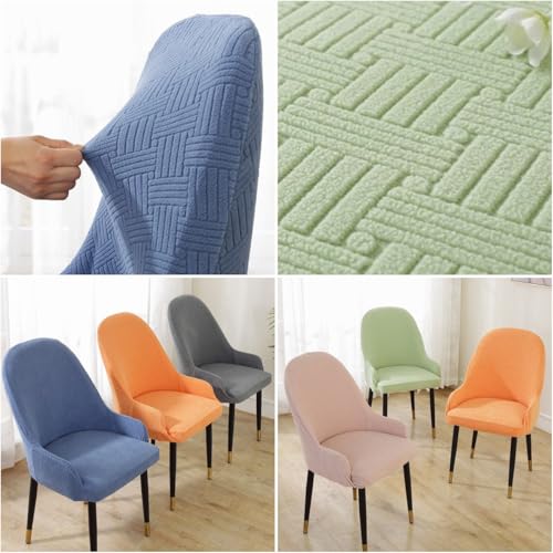 Housse de chaise de salle a manger extensible pour repas et fetes - 7
