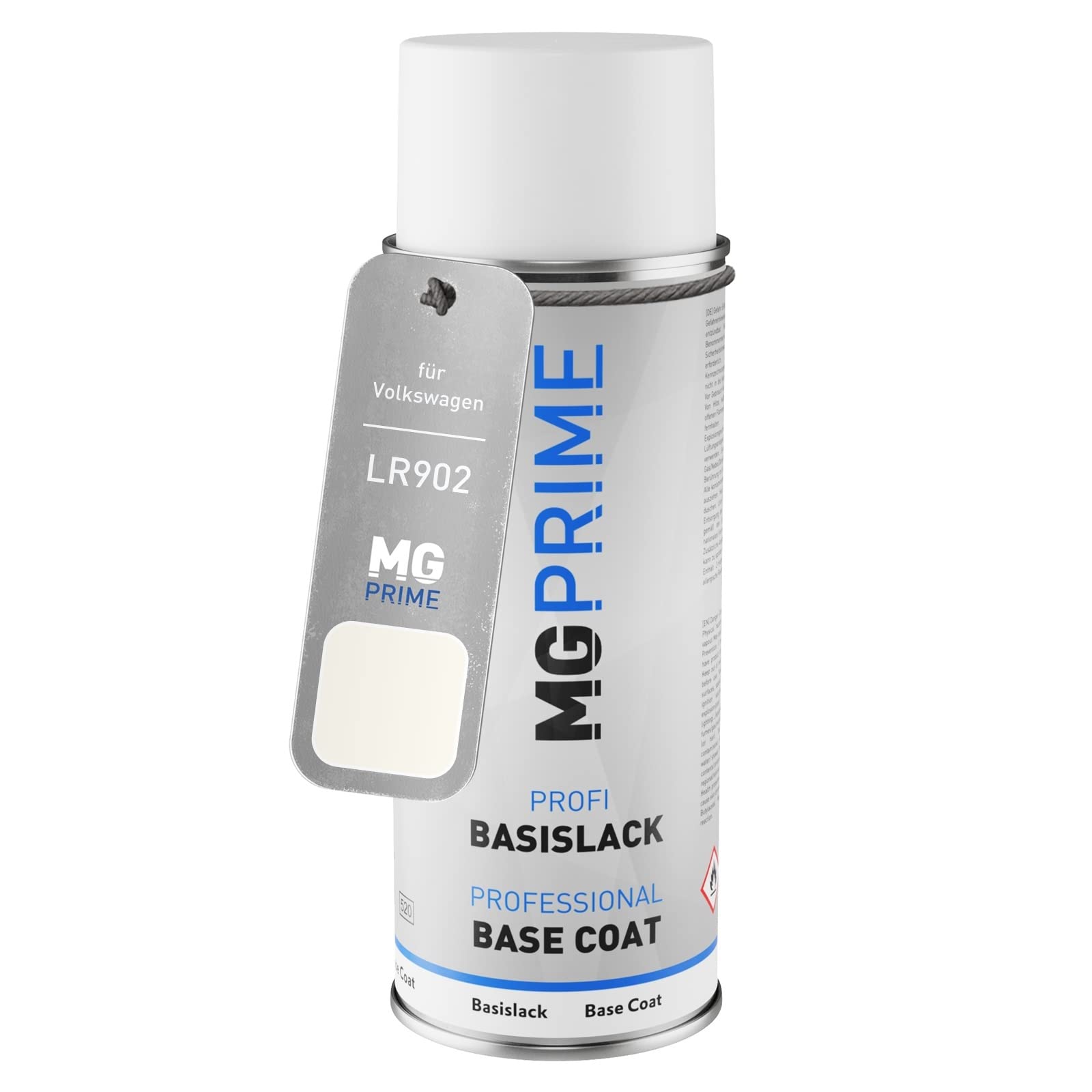 Mg Prime Grauweiss Car Paint Spray Can For Volkswagen Vw Lr902 / T7 /Arctic White Base Coat Spray Can 400Ml
