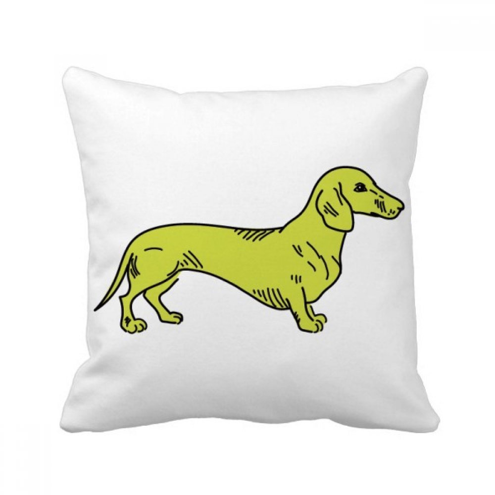 Coussin motif joli chien griffes 40x40 cm pour soulager le dos et égayer un canapé terne