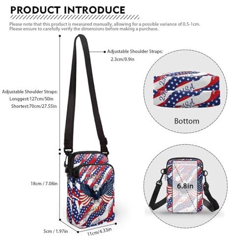 Image of Xpyiqun Small Crossbody Bag Women Phone Purses Sling Shoulder Handbag Cross Body Pouch Wallet Bags