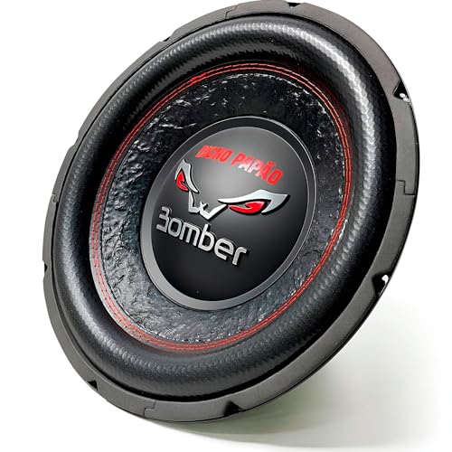 BOMBER SUBWOOFER SWBP 12' 600W - 4 OHMS, preto