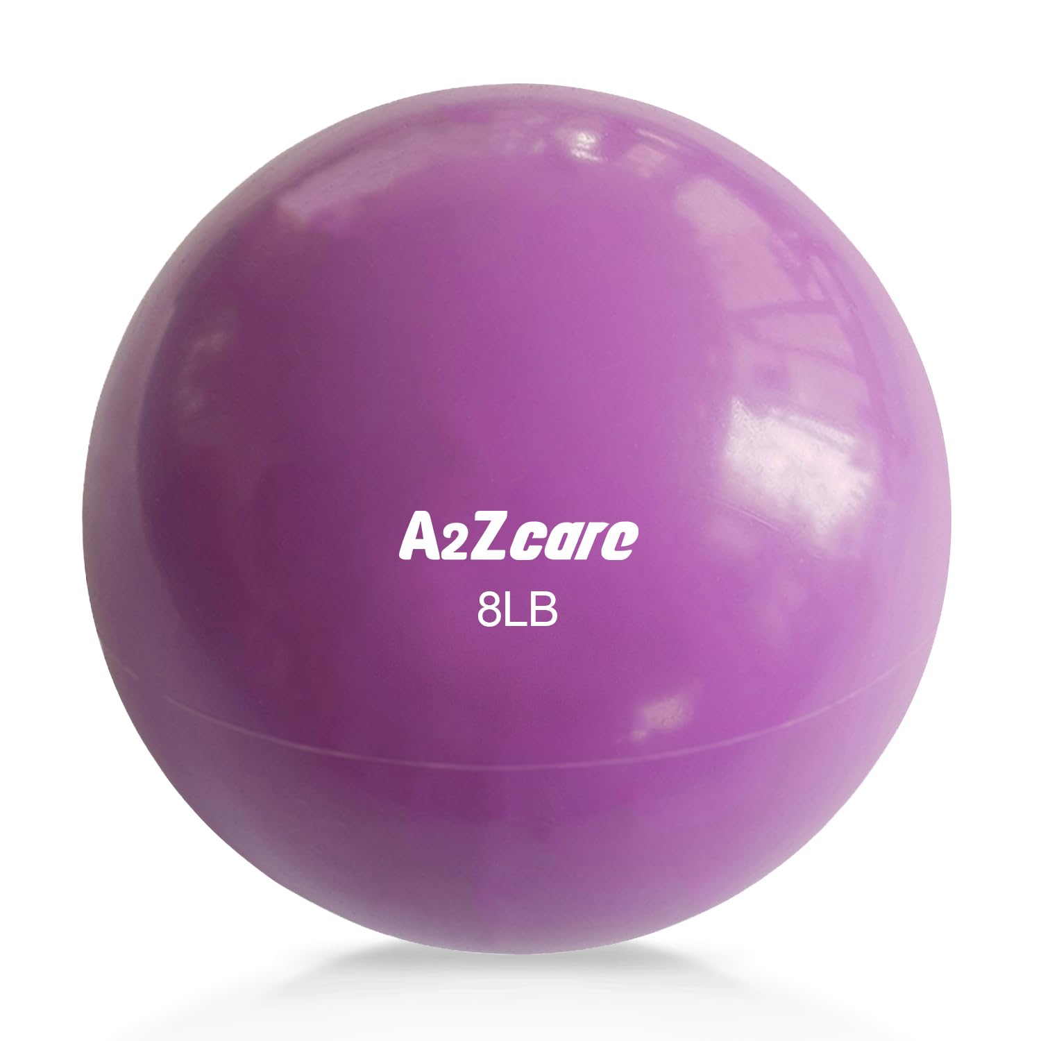 A2ZCARE Toning Ball - Weighted Toning Exercise Ball - Soft Weighted Medicine Ball for Pilates, Yoga, Physical Therapy and Fitness