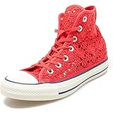 Punta de goma típica Converse Chuck Taylor All Star Rubber - Zapatillas unisex adulto, color rojo (red/red/red), talla 45 EU