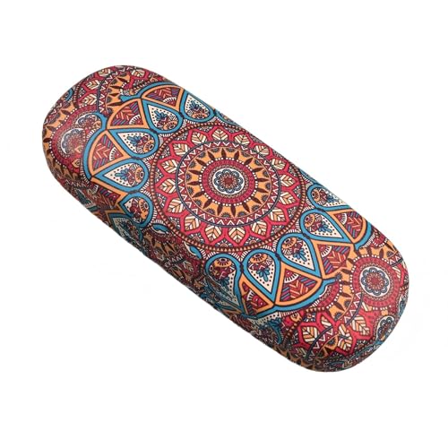 Image of PERFECTSIGHT Hard Shell Eyeglasses Case, PU Leather Protective Glasses Case, Cute Eyeglass Case for Women Men Girls