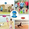 Peocryy Magic Bouncing Ball, Magic Flying Saucer Bouncy Ball, Pop up, Dual Form Freely Switchable Toy with 6 Light, Parent-Child Interaction, Suitable for Indoor & Outdoor #2