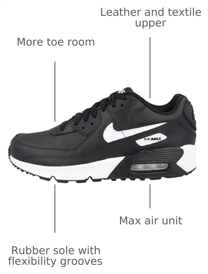 Image of Nike Kid's Air Max 90 LTR Sneaker